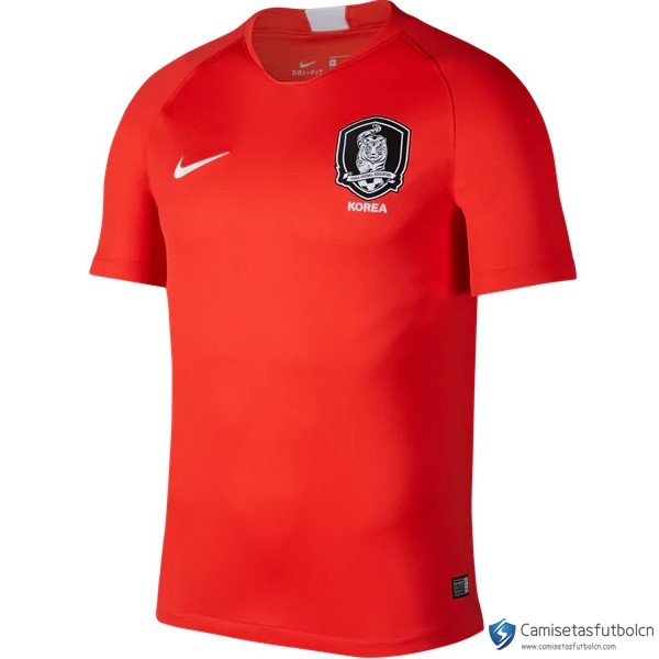 Camiseta Seleccion Corea Primera equipo 2018 Rojo